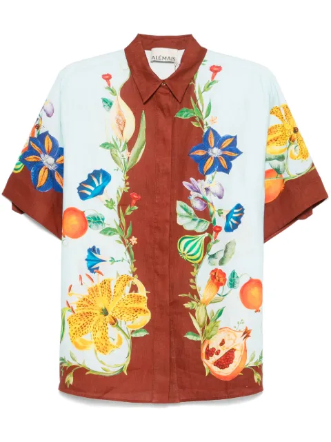 ALEMAIS Dahlia shirt Blue 4359T