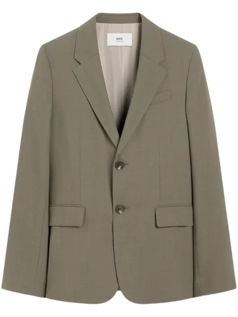 AMI Paris wool blazer Grey E25HBV008WV0066