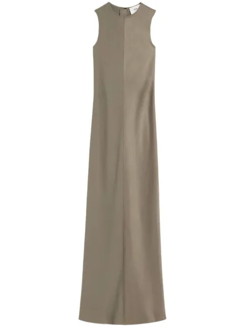 AMI Paris long dress Grey FDR366AC0014
