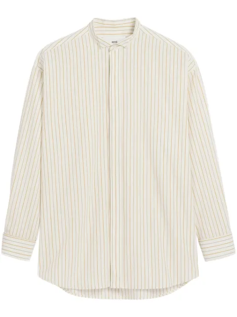 AMI Paris wingtip-collar shirt White E25FSH181CO0109