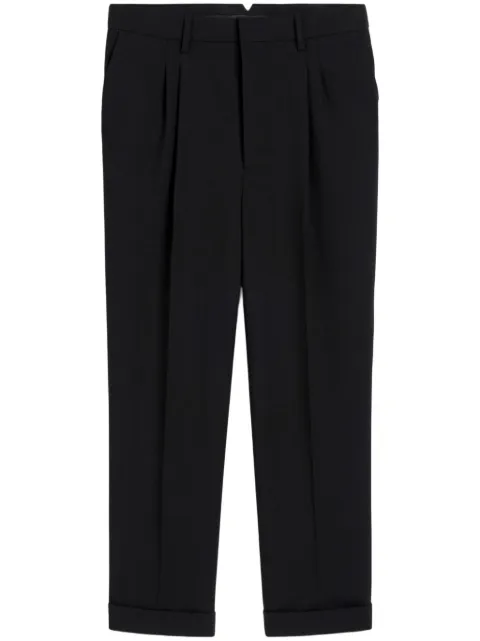 AMI Paris pleated trousers Black HTR111WV0066
