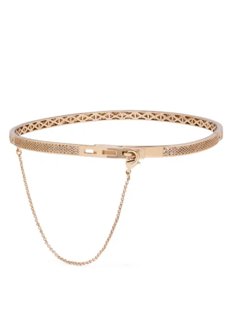 Eddie Borgo pavé safety chain necklace Gold NK2363P021CLG