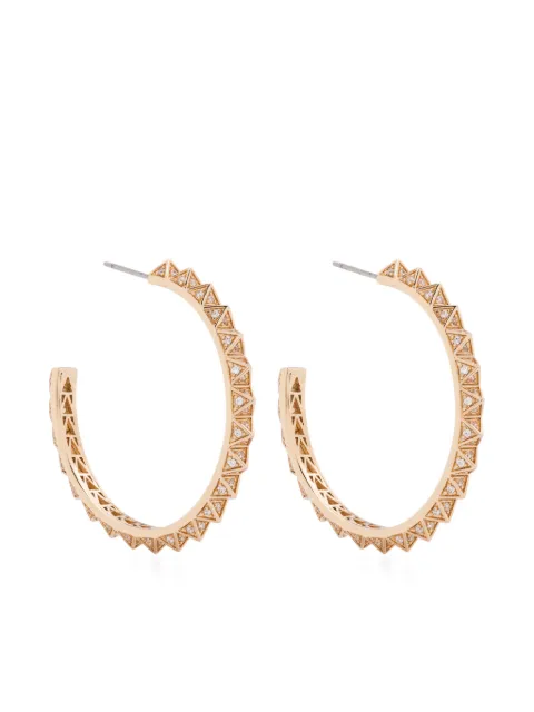 Eddie Borgo Pavé Pyramid earrings Gold ER2007P020C