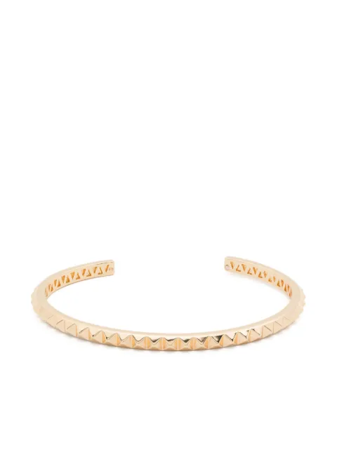 Eddie Borgo small Pyramid cuff Gold BR3326CW02