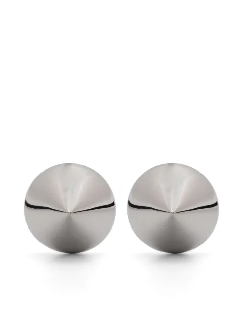 Eddie Borgo Cone stud earrings Silver ERCN01