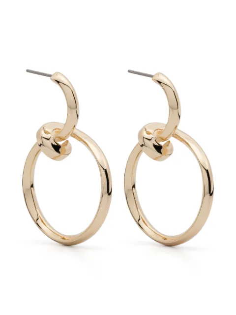 Eddie Borgo curled hoop earrings Gold ER2712