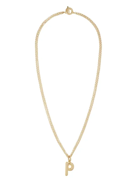 Roxanne Assoulin The Puffy Initial necklace Gold RXH24SN100P