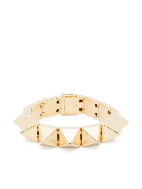 Eddie Borgo large Pyramid bracelet Gold EB332802