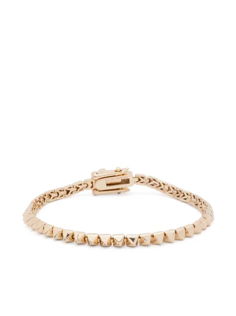 Eddie Borgo Pyramid Tennis bracelet Gold EB332602