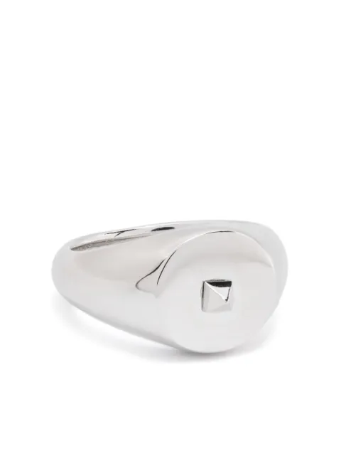 Eddie Borgo mini Pyramid ring Silver RG234201