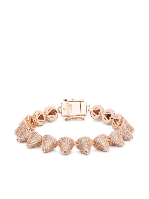 Eddie Borgo Pavé Cone bracelet Pink BRSMACP030C