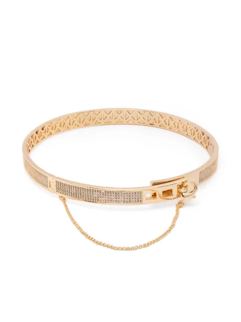 Eddie Borgo Safety Chain choker necklace Gold NK1738P020C