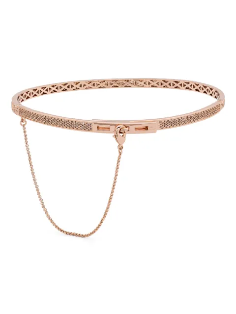 Eddie Borgo Pavé thin safety chain choker necklace Pink NK2363P031CLG