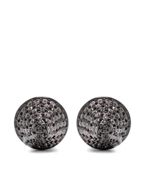 Eddie Borgo pavé cone stud earrings Grey ERNCP040J