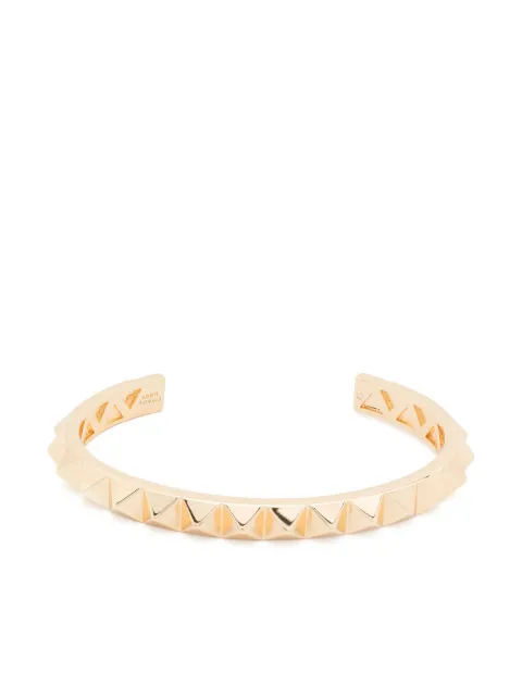 Eddie Borgo large Pyramid cuff Gold BR3324CW02