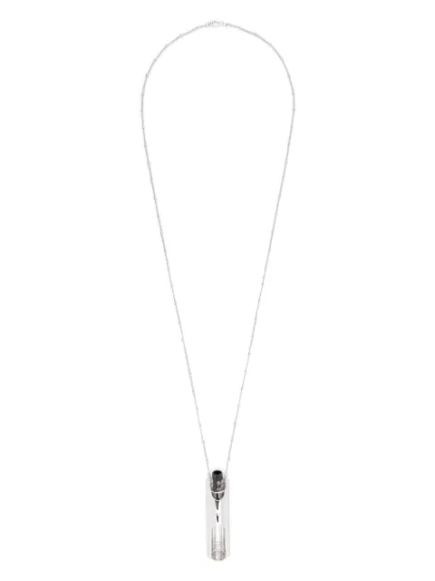 Eddie Borgo Ripple pendant necklace Silver NK270501