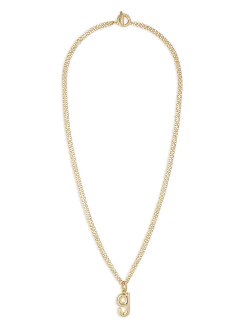 Roxanne Assoulin The Puffy Initial necklace Gold RXH24SN100G
