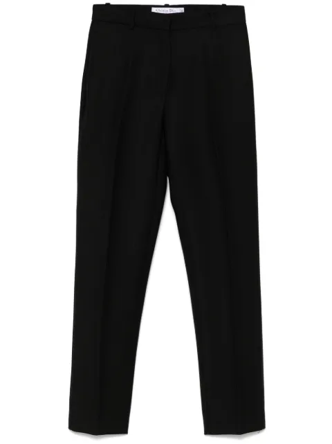 Christian Dior Pre-Owned 2000s tailored trousers Black DIO350NV