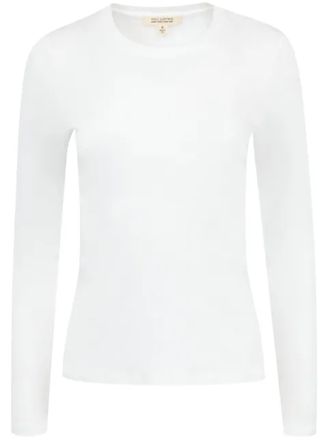 Nili Lotan Emelie T-shirt White 12864K156