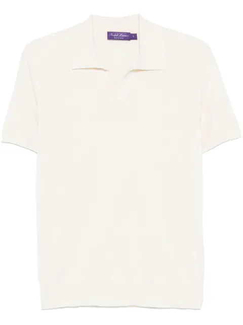 Ralph Lauren Purple Label Johnny polo shirt Neutrals 790957780