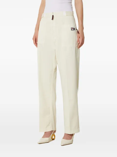 Fila patch-pocket trousers Neutrals 42PS24PA010122690269