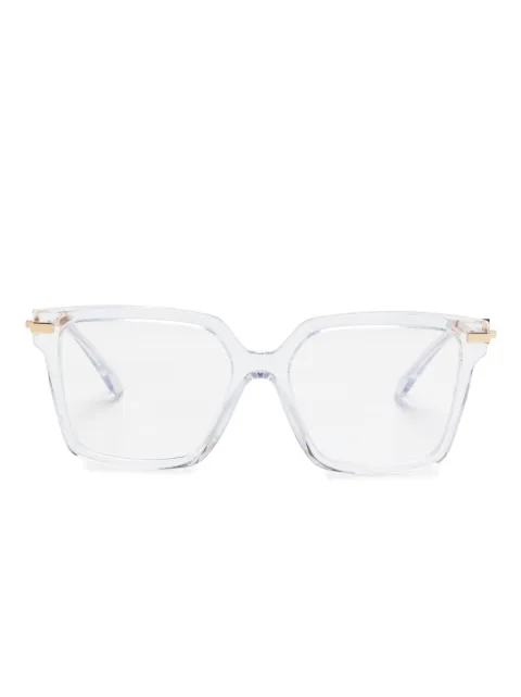 Dolce & Gabbana Eyewear translucent glasses White DG3397