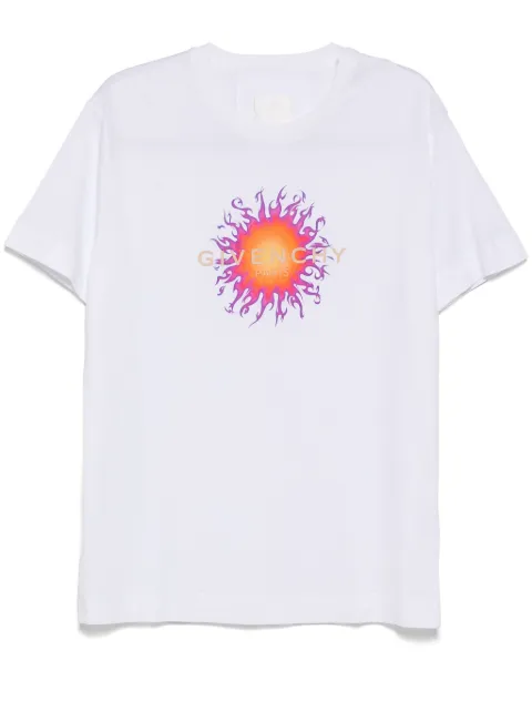 Givenchy logo-print T-shirt White BM61E16Y7B