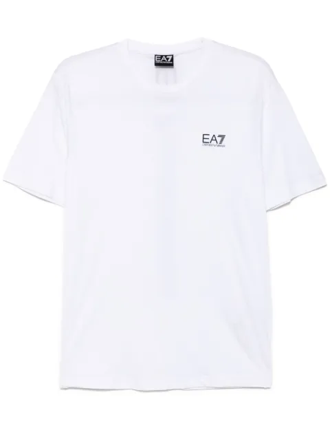 Ea7 Emporio Armani logo-print cotton T-shirt White 7M000567AF10375