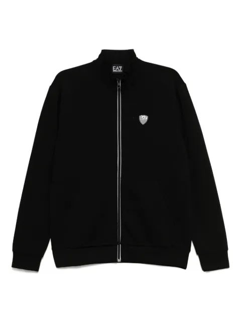 Ea7 Emporio Armani zip-up sweat jacket Black 8NPV56PJ4EZ
