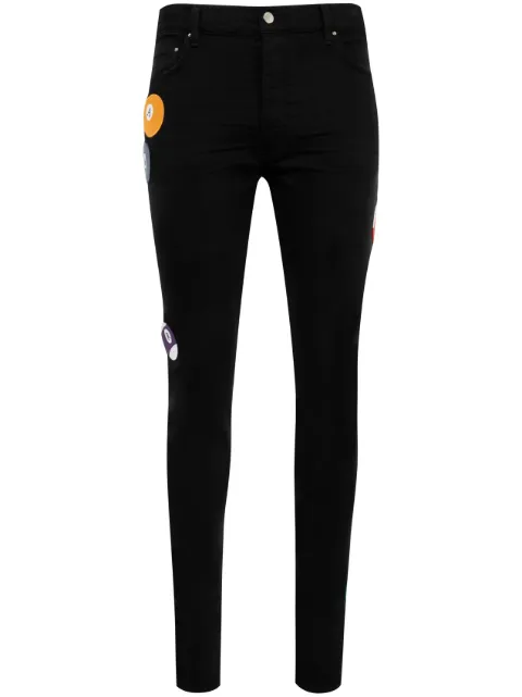 AMIRI Pool Ball skinny jeans Black AMDNSY1129