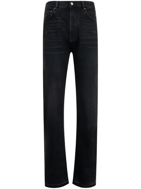 AMIRI Released hem jeans Black AMDNGH1031