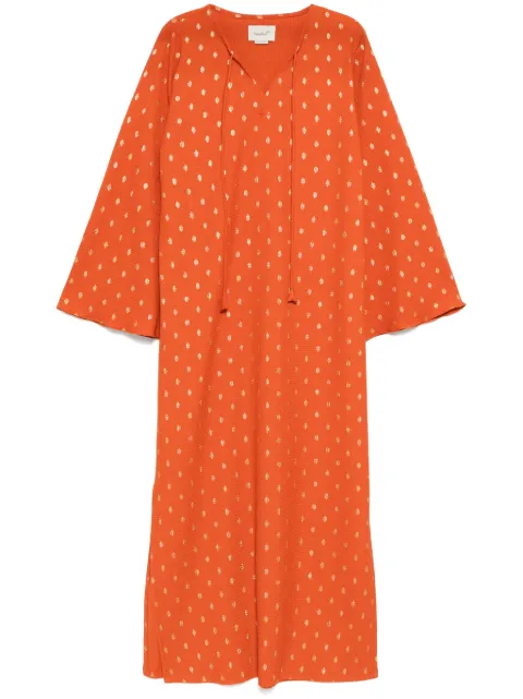 Bambah polka lime kaftan Orange BMRM2530