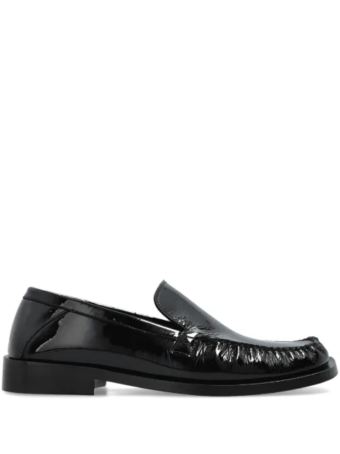 The Attico leather loafers Black 250WSH00856LBT002AA