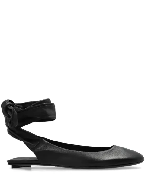 The Attico Cloe ballet flats Black 242WSH00793LBT001A