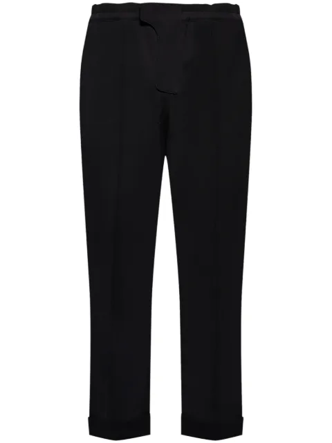 Balmain wool trousers Black EH1PQ299WC09