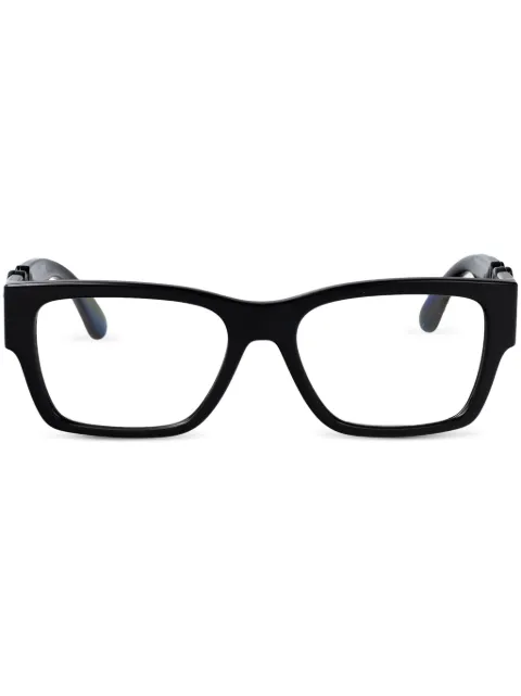 Versace Eyewear Medusa-plaque glasses Black 0VE3368U5360