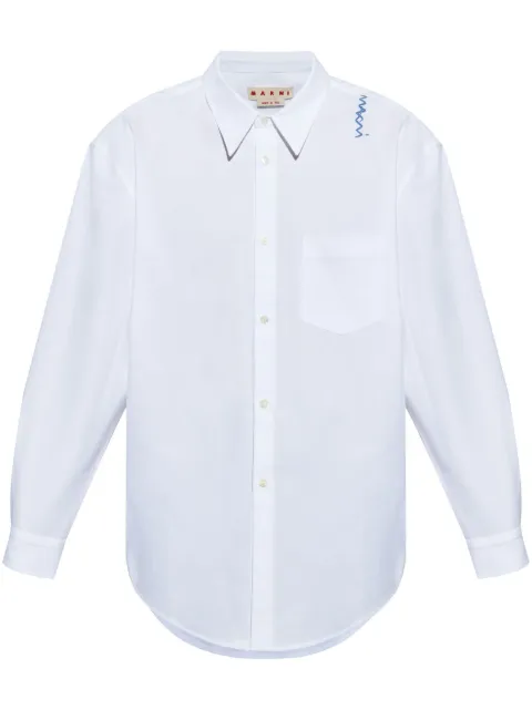 Marni cotton shirt White CUMU0332S0UTC437