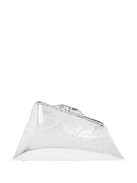 The Attico 8.30 PM leather clutch bags Silver 241WAH00001LBT070AA002