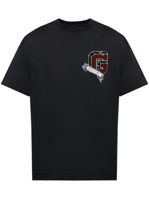 Givenchy monogram-print T-shirt Black BM71MG3YPD001