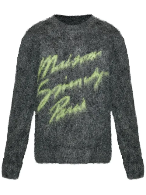 Givenchy logo-jacquard sweater Grey BM90TU4YLB
