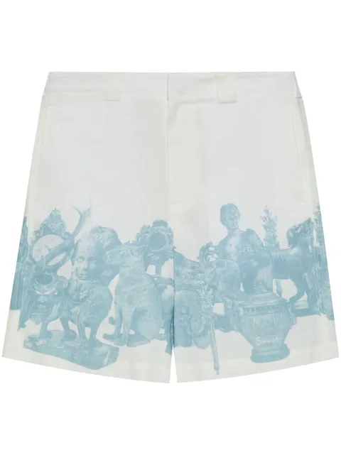 Givenchy graphic-print shorts White BM51J315WB