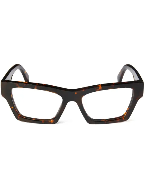 Off-White Eyewear 7X glasses Brown OERJ07XS25PLA0016000
