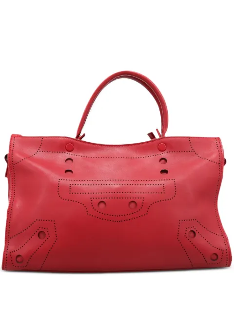 Balenciaga Pre-Owned 2020s Blackout handbag Red 407234