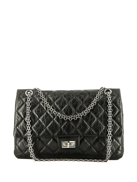 CHANEL Pre-Owned 2011 2.55 Reissue shoulder bag Black 393639