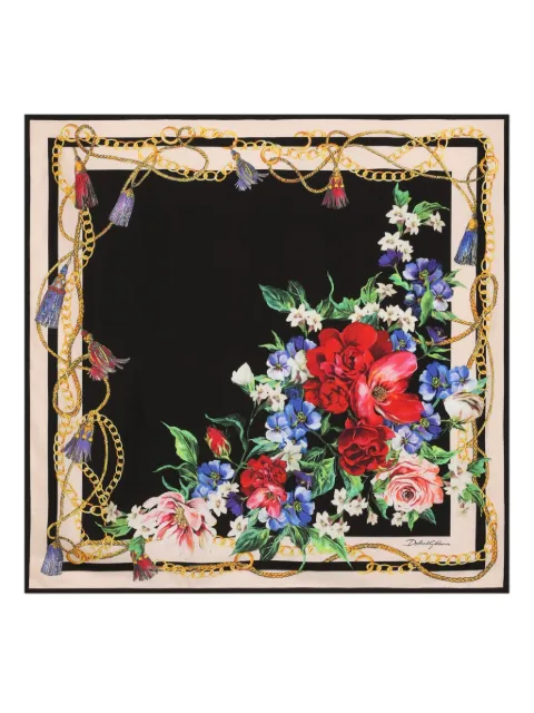 Dolce & Gabbana printed scarf Black FN092RGDC5J