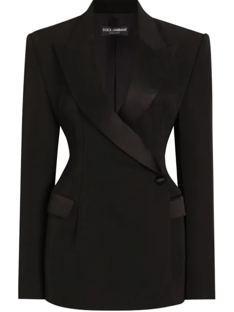 Dolce & Gabbana double-breasted blazer Black F297FTFU21E