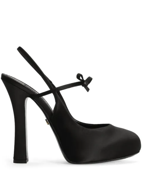 Dolce & Gabbana satin pumps Black CG0930AE5478B956