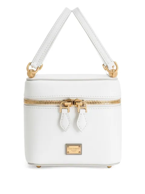 Dolce & Gabbana Sicily Cube vanity bag White BB7715B7321