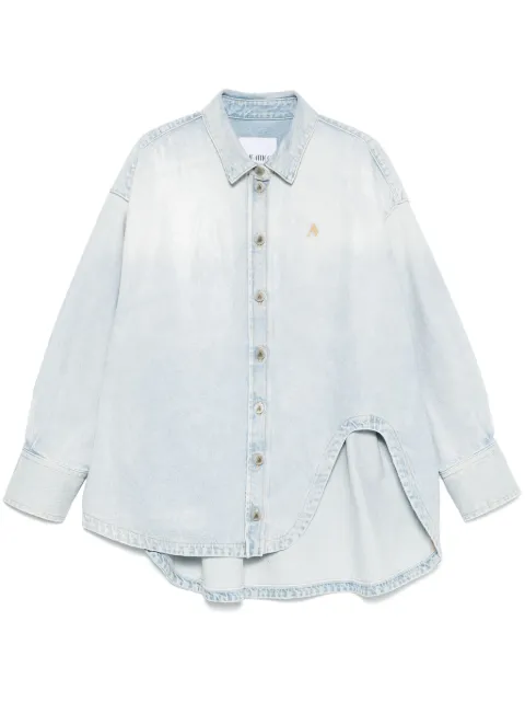 The Attico Diana shirt jacket Blue 250WCB00068DDD085SS