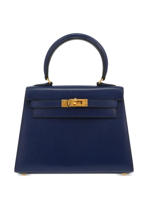 Hermès Pre-Owned 1994 Kelly 20 handbag Blue 412711